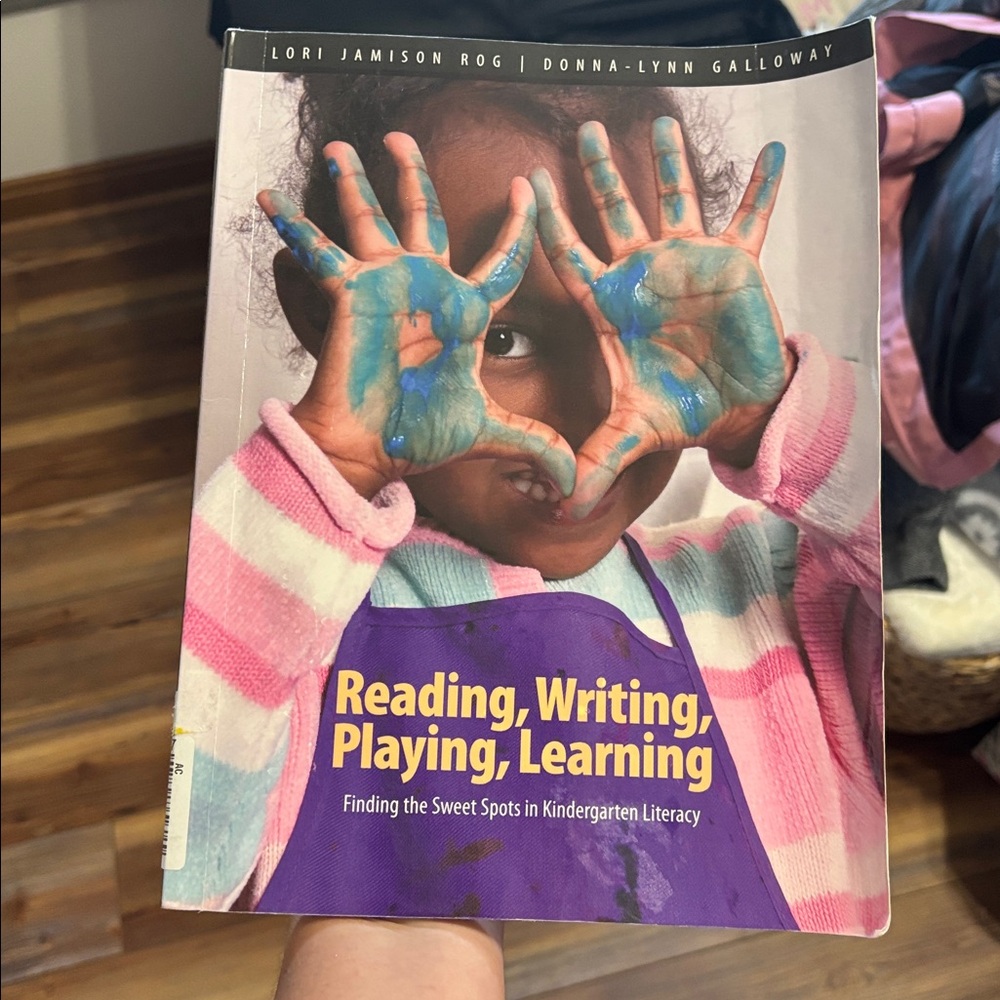 Reading, Writing, Playing, Learning Book